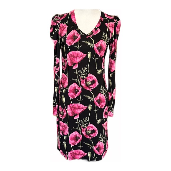 LuLaRoe Dresses & Skirts - LuLaRoe Ava Dress Size Small Floral Poppies